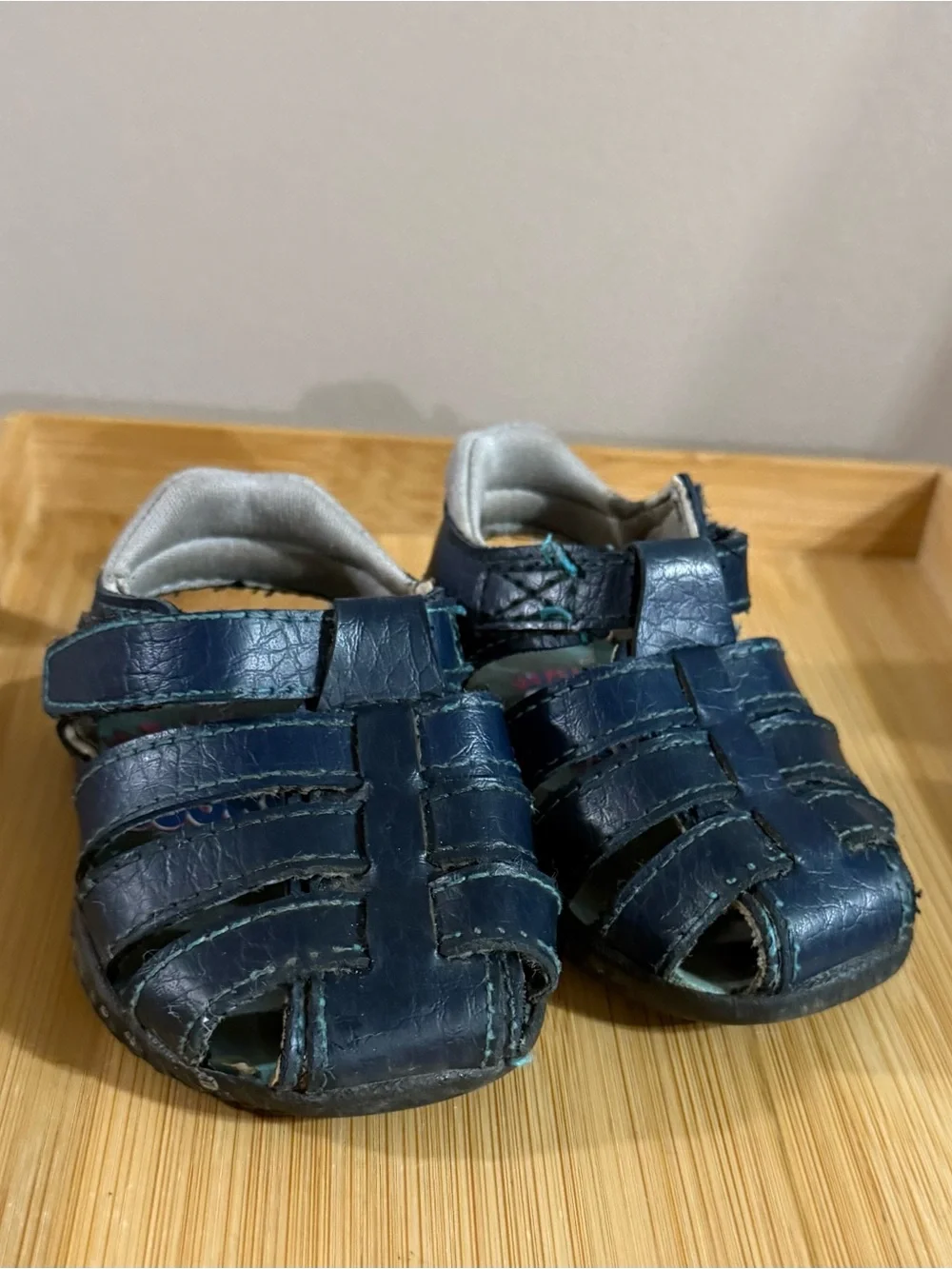 3W Baby Boys Unisex Infants Sesame Street Cookie Monster Sandals Blue Strap